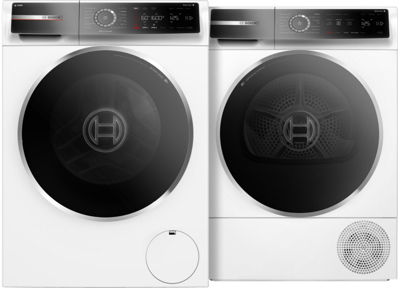 Bosch WGB256A5NL i-DOS + Bosch WQB245A5NL