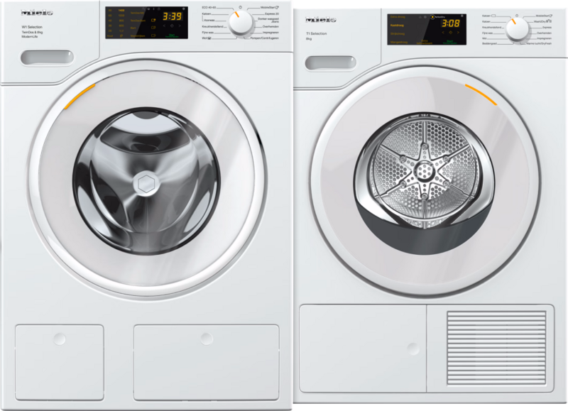Prestigieus Spreek luid Tether Miele WSD 663 WCS TwinDos + Miele TSD 263 WP Wasmachine Kopen? | Wasmachines  Vergelijken